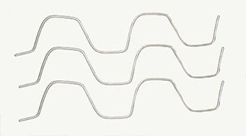 Kilo de alambre zigzag para perfil sujetador Cal.12 (aprox. 22.5 metros de alambre) (IVA 16%)